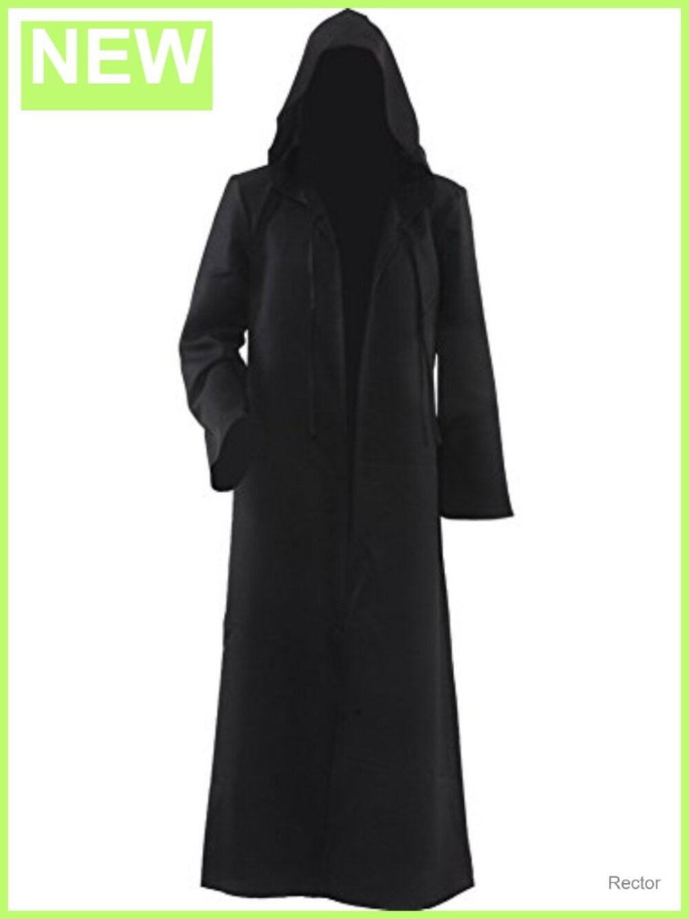 Men's Hooded Cosplay Robe Cloak Halloween Tunic Costume Uniform